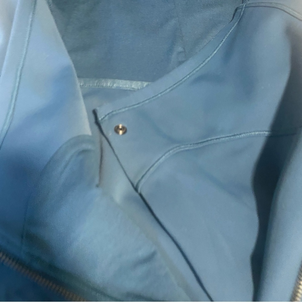 EUC Lululemon Every Journey Hoodie Spacer In Petrol Blue - Size 8 - Picture 11 of 12
